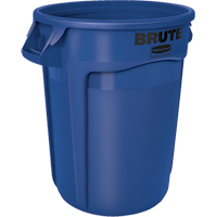 Round Brute<sup>®</sup> Containers, Bulk, Polyethylene, 32 US gal. NG251 | Globex Building Supplies Inc.