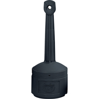 Smoker’s Cease-Fire<sup>®</sup> Cigarette Butt Receptacle, Free-Standing, Plastic, 4 US gal. Capacity, 38-1/2" Height NI694 | Globex Building Supplies Inc.