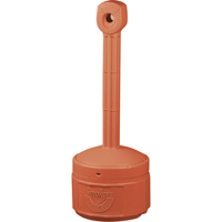 Smoker’s Cease-Fire<sup>®</sup> Cigarette Butt Receptacle, Free-Standing, Plastic, 1 US gal. Capacity, 30" Height NI705 | Globex Building Supplies Inc.