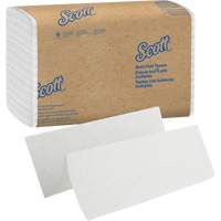 Scott<sup>®</sup> Essential Multi-Fold Paper Towels, 1 Ply, 9-2/5" L x 9-1/5" W, 250 /Pack NJI996 | Globex Building Supplies Inc.