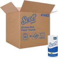 Scott<sup>®</sup> Kitchen Roll Towels, 1 Ply, 128 Sheets/Roll, 11" W, 8.78" L x NJJ028 | Globex Building Supplies Inc.