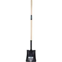 Square Point Shovel, Hardwood, Tempered Steel Blade, Straight Handle, 48" Long NN246 | Globex Building Supplies Inc.