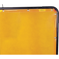Welding Screen and Frame, Yellow, 6' x 6' NT888 | Globex Building Supplies Inc.