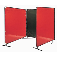 Welding Screen and Frame, Yellow, 6' x 6' NT888 | Globex Building Supplies Inc.