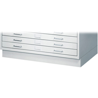 Closed Base for Facil™ Flat File Cabinets OJ916 | Globex Building Supplies Inc.