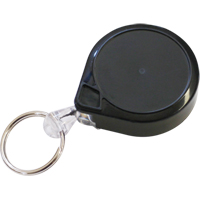 Retractable Mini-Bak<sup>®</sup> Key Rings, Plastic, 36" Cable, Belt Clip Attachment ON546 | Globex Building Supplies Inc.