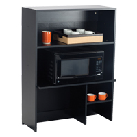 Modular Cabinet, Melamine, 3 Shelves, 48" H x 36" W x 18" D, Asian Night/Black OP757 | Globex Building Supplies Inc.