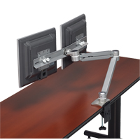 Double Screen Monitor Arm OQ013 | Globex Building Supplies Inc.
