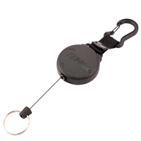 Securit™ Key Chains, Polycarbonate, 48" Cable, Carabiner Attachment TLZ010 | Globex Building Supplies Inc.