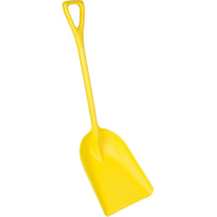 Food Processing Shovel, 13" x 17" Blade, 42-1/2" Length, Plastic, Yellow OQ649 | Globex Building Supplies Inc.