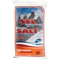 Ice Melting Salt, 44.1 lbs. (20 kg), Bag, -10°C (14°F) OQ733 | Globex Building Supplies Inc.