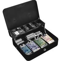 Tiered-Tray Deluxe Cash Box OQ771 | Globex Building Supplies Inc.