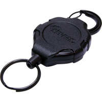 Ratch-It Locking Keychain, Plastic, 48" Cable, Carabiner Attachment OR220 | Globex Building Supplies Inc.
