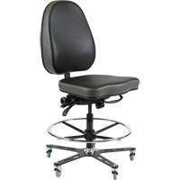 SF-190 Industrial Chair, Vinyl, Black OR510 | Globex Building Supplies Inc.