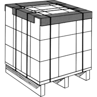 Edgeboard Corner Protector, Cardboard, 72" L x 2-1/2" W PF889 | Globex Building Supplies Inc.