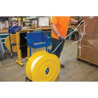 Strapping Dispenser, Polyester/Steel/Polypropylene Straps, 16"/8" Core Dia., 3"/8"/6" Roll Width PE555 | Globex Building Supplies Inc.