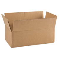Cardboard Box, 12" x 6" x 4", Flute C PE569 | Globex Building Supplies Inc.