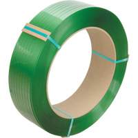 Strapping, Polyester, 5/8" W x 4000' L, Green, Manual Grade PG175 | Globex Building Supplies Inc.