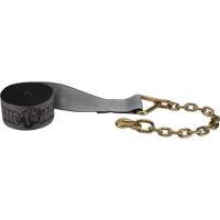 Winch Strap with Chain Anchor PG108 | Globex Building Supplies Inc.