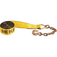Winch Strap with Chain Anchor PG109 | Globex Building Supplies Inc.