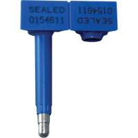 SnapTracker Security Seal, 3-3/8", Metal/Plastic, Bolt Seal PG384 | Globex Building Supplies Inc.