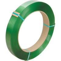 Strapping, Polyester, 1/2" W x 3380' L, Green, Manual Grade PG554 | Globex Building Supplies Inc.