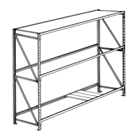 Pronto Bulk Storage Racks - 22-Ga. Shelf Panels, Galvanized Steel, 24" W x 6" D RB020 | Globex Building Supplies Inc.