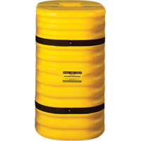 Column Protector, 10" x 10"/10" x 10 " Inside Opening, 24" L x 24" W x 42" H, Yellow RN037 | Globex Building Supplies Inc.