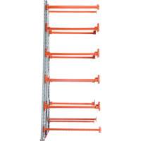 Add-On Reel Rack Section, 4 Rod, 48" W x 36" D x 123" H RN649 | Globex Building Supplies Inc.