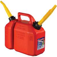 Combo Jerry Can Gasoline/Oil, 2.17 US Gal/8.25 L, Red, CSA Approved/ULC SAK857 | Globex Building Supplies Inc.