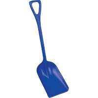 Safety Shovels - Hygienic Shovels (One-Piece), 10" x 14" Blade, 38" Length, Plastic, Blue SAL458 | Globex Building Supplies Inc.