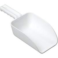 Small Hand Scoop, Plastic, White, 32 oz. SAL491 | Globex Building Supplies Inc.