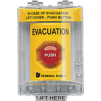 For Vandal-resistant Activation Of Emergency Systems, Wall SAR394 | Globex Building Supplies Inc.