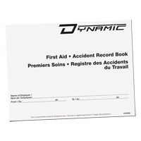 Dynamic™ Accident Record Book SGA690 | Globex Building Supplies Inc.
