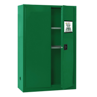 Pesticide Storage Cabinet, 45 gal., 65" H x 43" W x 18" D SGD361 | Globex Building Supplies Inc.