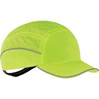 Skullerz<sup>®</sup> 8955 Lightweight Bump Cap Hat, High Visibility Lime Green SGQ311 | Globex Building Supplies Inc.