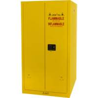 Flammable Storage Cabinet, 60 gal., 2 Door, 34" W x 65" H x 34" D SGU467 | Globex Building Supplies Inc.