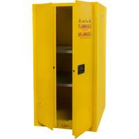 Flammable Storage Cabinet, 60 gal., 2 Door, 34" W x 65" H x 34" D SGU467 | Globex Building Supplies Inc.