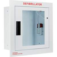 Fully Recessed Large Cabinet with Alarm, Zoll AED Plus<sup>®</sup>/Zoll AED 3™/Cardio-Science/Physio-Control For, Non-Medical SHC006 | Globex Building Supplies Inc.