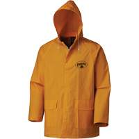 Flame-Resistant Rain Suit, Polyester/PVC, X-Small, Yellow SHE493 | Globex Building Supplies Inc.