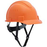 North Short Brim Hardhat, Ratchet Suspension, Orange SHJ884 | Globex Building Supplies Inc.