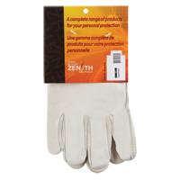 Winter-Lined Driver's Gloves, Small, Grain Cowhide Palm, Fleece Inner Lining SM616R | Globex Building Supplies Inc.