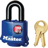 Weather-Resistant Padlock, Keyed Different, Laminated Steel, 1-9/16" Width SN706 | Globex Building Supplies Inc.