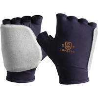 Palm and Side Impact Glove Liner-Right, X-Small, Grain Leather Palm, Slip-On Cuff SR303 | Globex Building Supplies Inc.