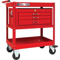 PRO+ Series Heavy-Duty Utility Cart with Intermediate Chest, 2 Tiers, 30-1/5" x 38-1/3" x 19-1/2" TER131 | Globex Building Supplies Inc.