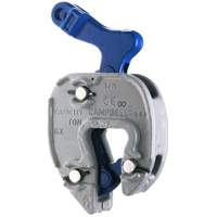 GX Plate Clamp with Chain Connector, 1000 lbs. (0.5 tons), 1/16" - 5/16" Jaw Opening TQB418 | Globex Building Supplies Inc.