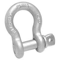 Anchor Shackle, 1/4", Screw Pin, Hot Dip Galvanized TTB835 | Globex Building Supplies Inc.