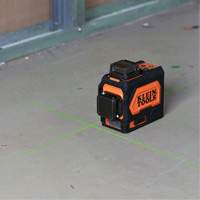 Rechargeable Self-Leveling Green Planar Laser Level UAU450 | Globex Building Supplies Inc.