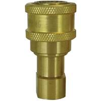Hydraulic Quick Coupler - Brass Manual Coupler UP282 | Globex Building Supplies Inc.
