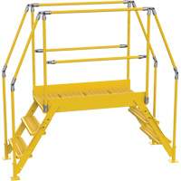 Crossover Ladder, 78-1/2" Overall Span, 30" H x 48" D, 24" Step Width VC444 | Globex Building Supplies Inc.